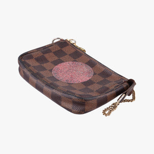 Pre-owned Louis Vuitton T&B Mini Pochette Accessoires EBENE×multi Damier Canvas N58011 handbag | stylenewstar