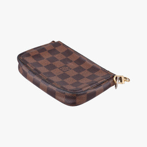 Pre-owned Louis Vuitton T&B Mini Pochette Accessoires EBENE×multi Damier Canvas N58011 handbag | stylenewstar