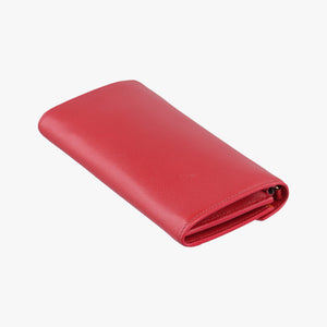Pre-owned Prada Envelope Red x Orange Saffiano Leather  shoulderbag | stylenewstar