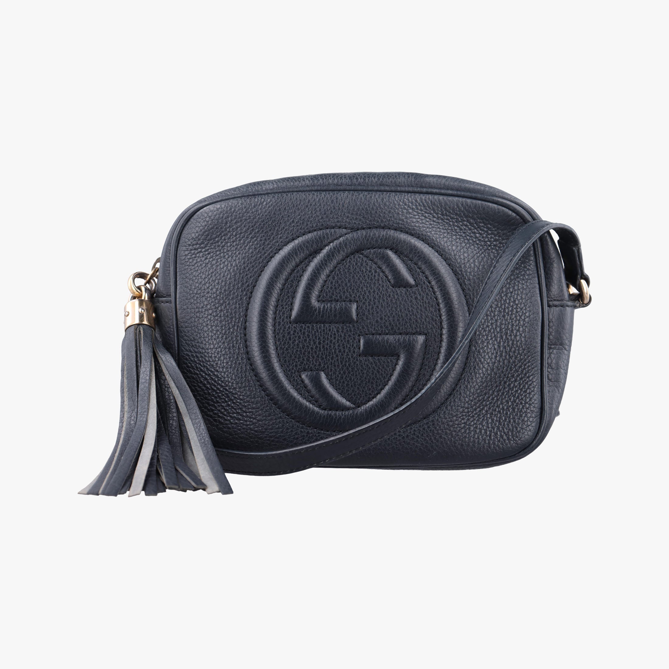 Vintage Gucci Soho Black Leather 308364 shoulderbag | stylenewstar