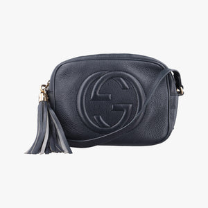 Vintage Gucci Soho Black Leather 308364 shoulderbag | stylenewstar