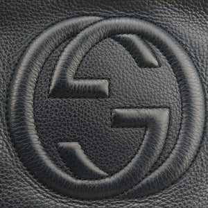 Vintage Gucci Soho Black Leather 308364 shoulderbag | stylenewstar