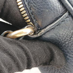 Vintage Gucci Soho Black Leather 308364 shoulderbag | stylenewstar