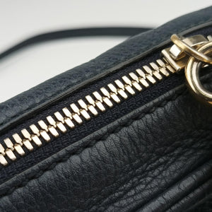 Vintage Gucci Soho Black Leather 308364 shoulderbag | stylenewstar