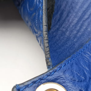 Pre-owned Loewe Avenue Blue Leather  shoulderbag | stylenewstar