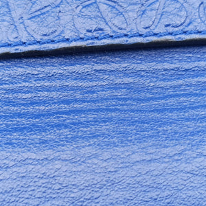 Pre-owned Loewe Avenue Blue Leather  shoulderbag | stylenewstar