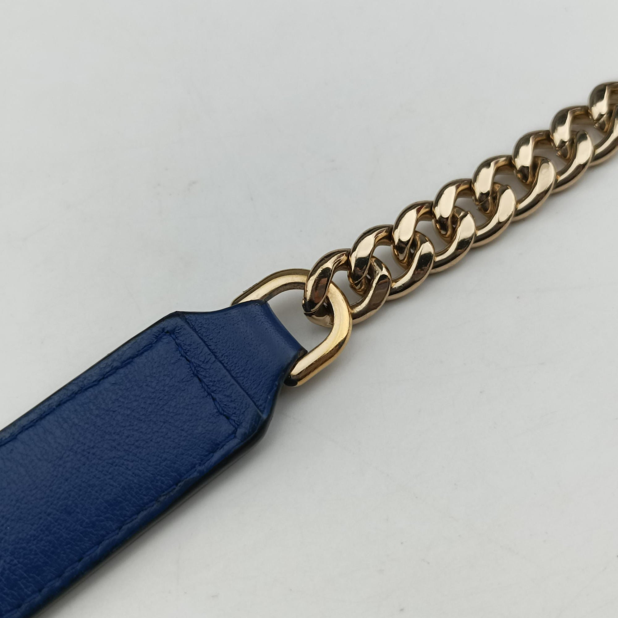 Pre-owned Loewe Avenue Blue Leather  shoulderbag | stylenewstar
