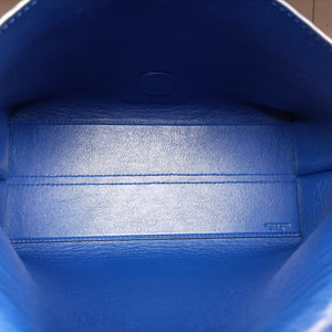 Pre-owned Loewe Avenue Blue Leather  shoulderbag | stylenewstar