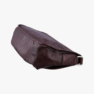 Secondhand Gucci GG Plus Messenger Burgundy PVC coated canvas 201732 shoulderbag | stylenewstar