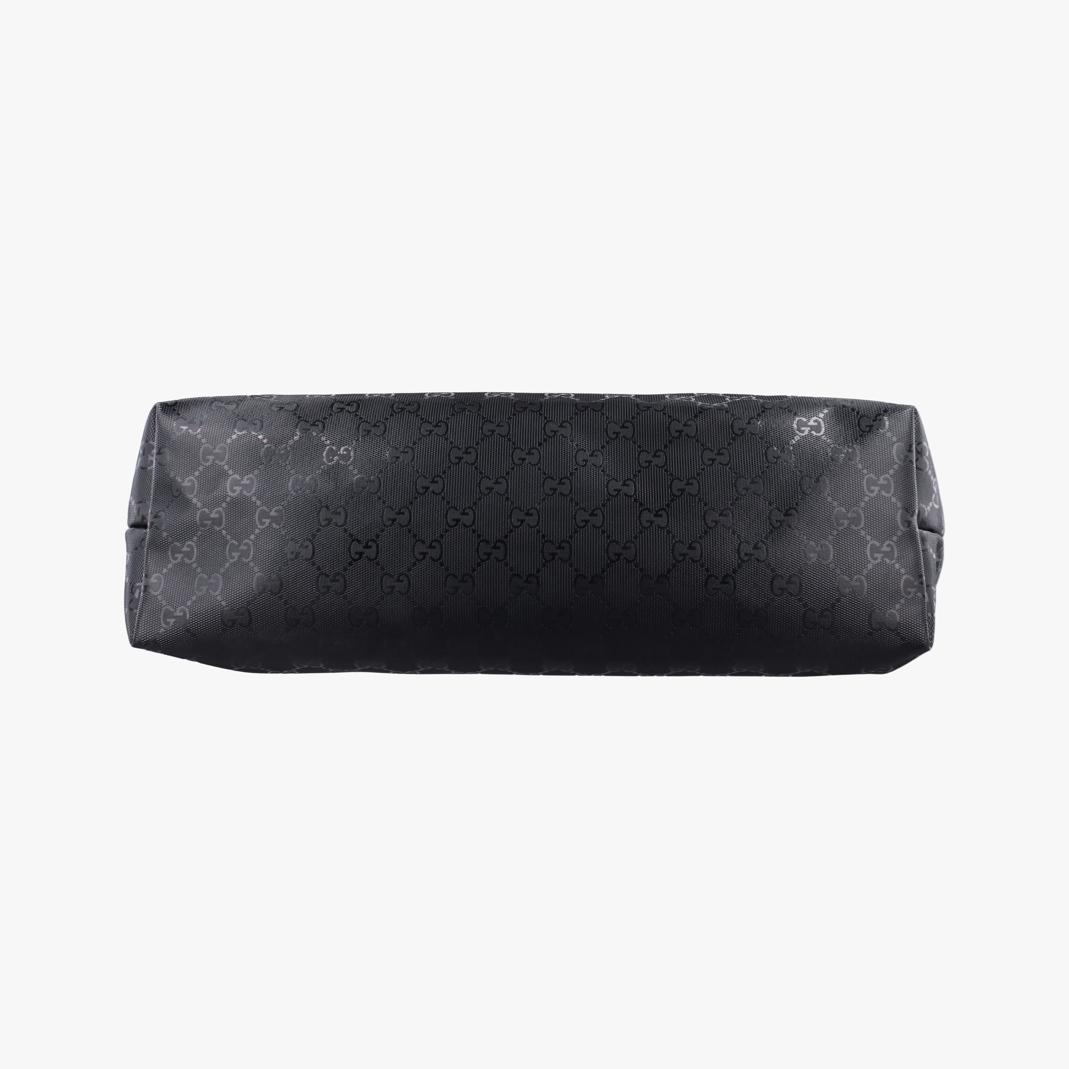 Pre-owned Gucci GG Imprime Black PVC coated canvas×Leather 211137 shoulderbag | stylenewstar