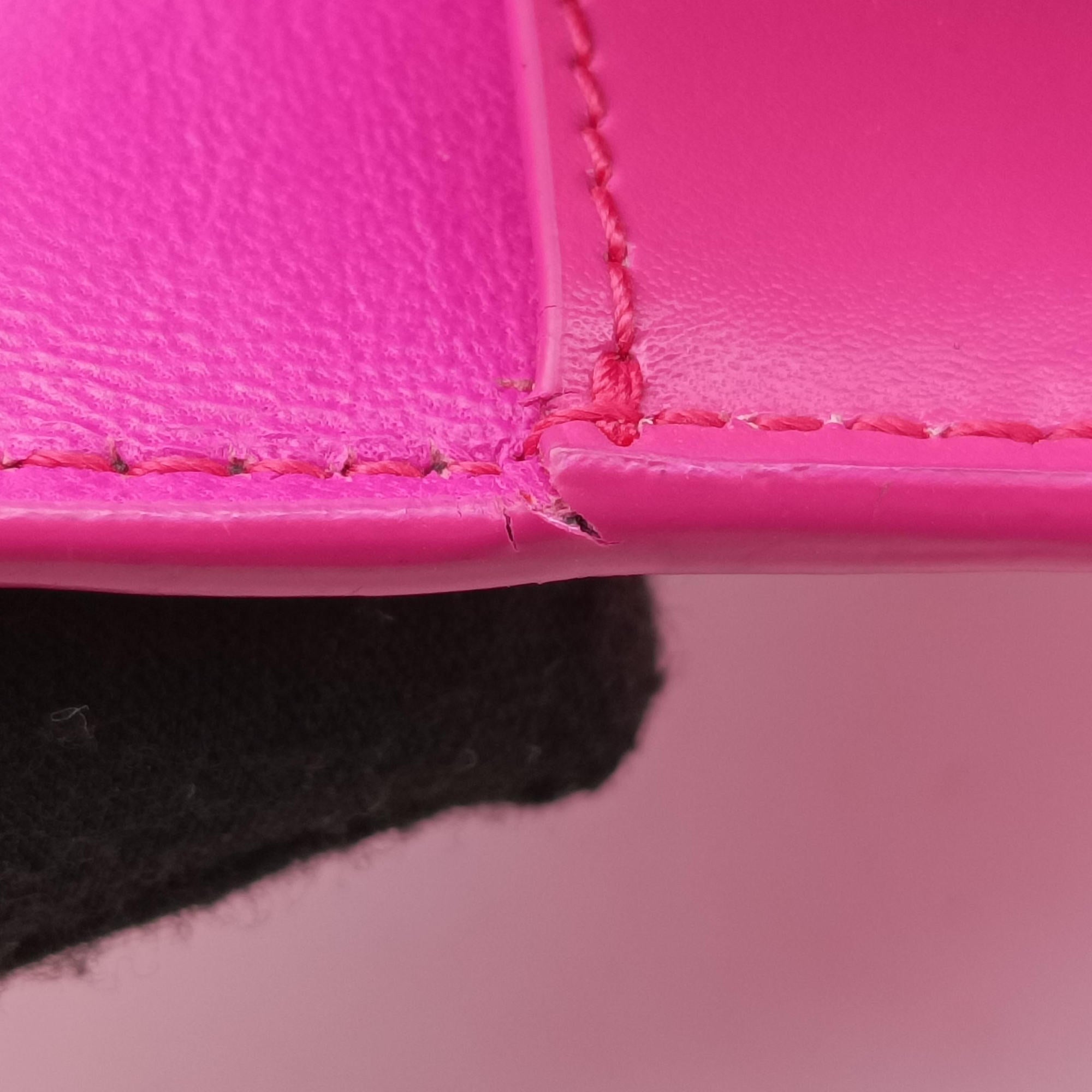 Vintage Balenciaga Hourglass Pink leather  shoulderbag | stylenewstar