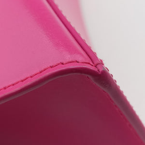 Vintage Balenciaga Hourglass Pink leather  shoulderbag | stylenewstar