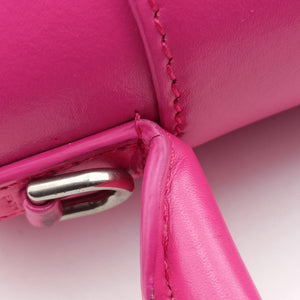 Vintage Balenciaga Hourglass Pink leather  shoulderbag | stylenewstar