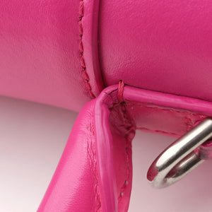 Vintage Balenciaga Hourglass Pink leather  shoulderbag | stylenewstar