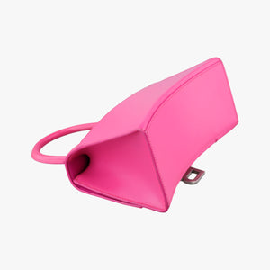 Vintage Balenciaga Hourglass Pink leather  shoulderbag | stylenewstar