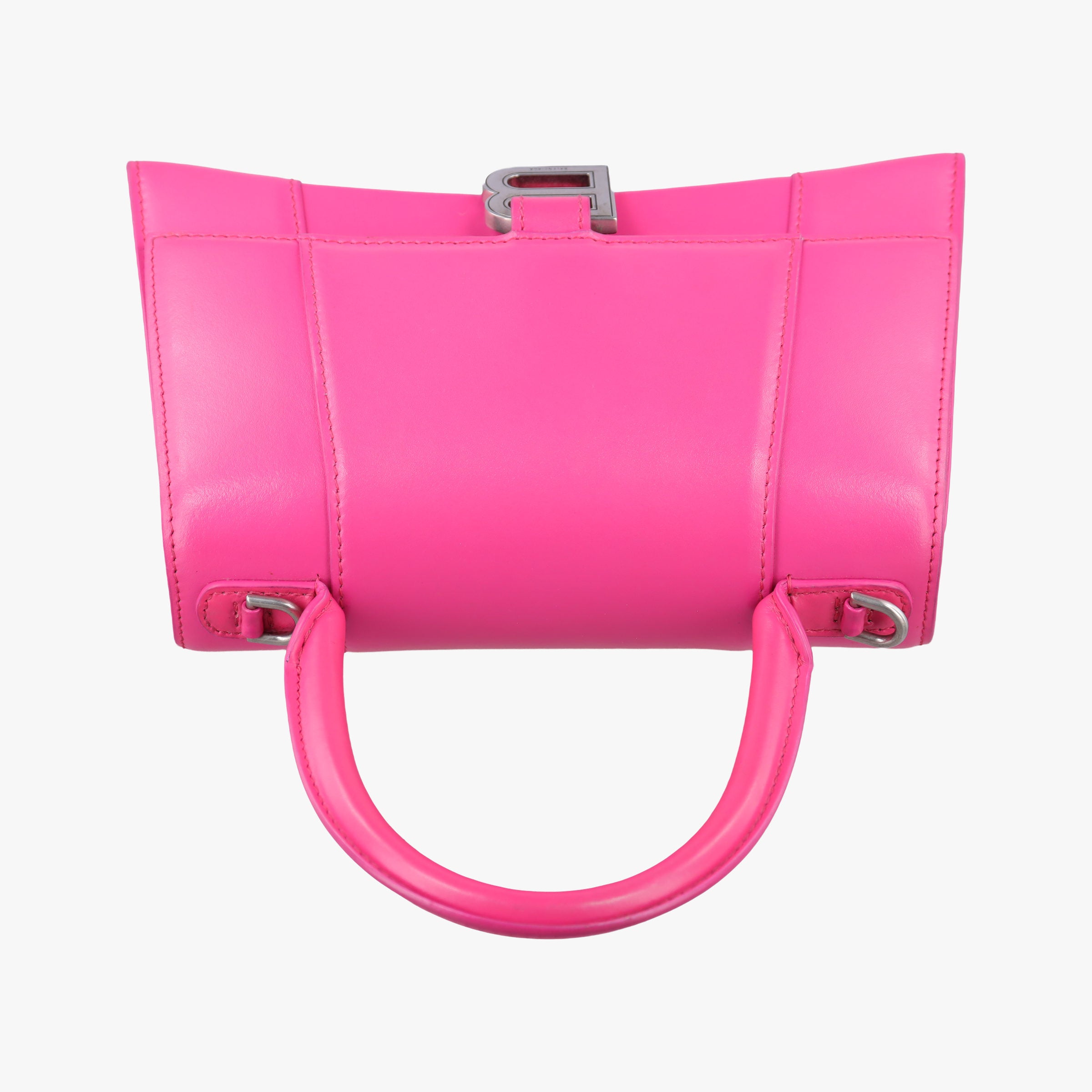 Vintage Balenciaga Hourglass Pink leather  shoulderbag | stylenewstar