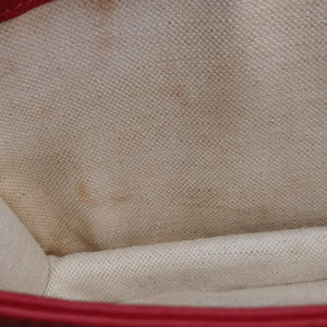 Pre-owned Gucci Dionysus Red Leather 523367 shoulderbag | stylenewstar