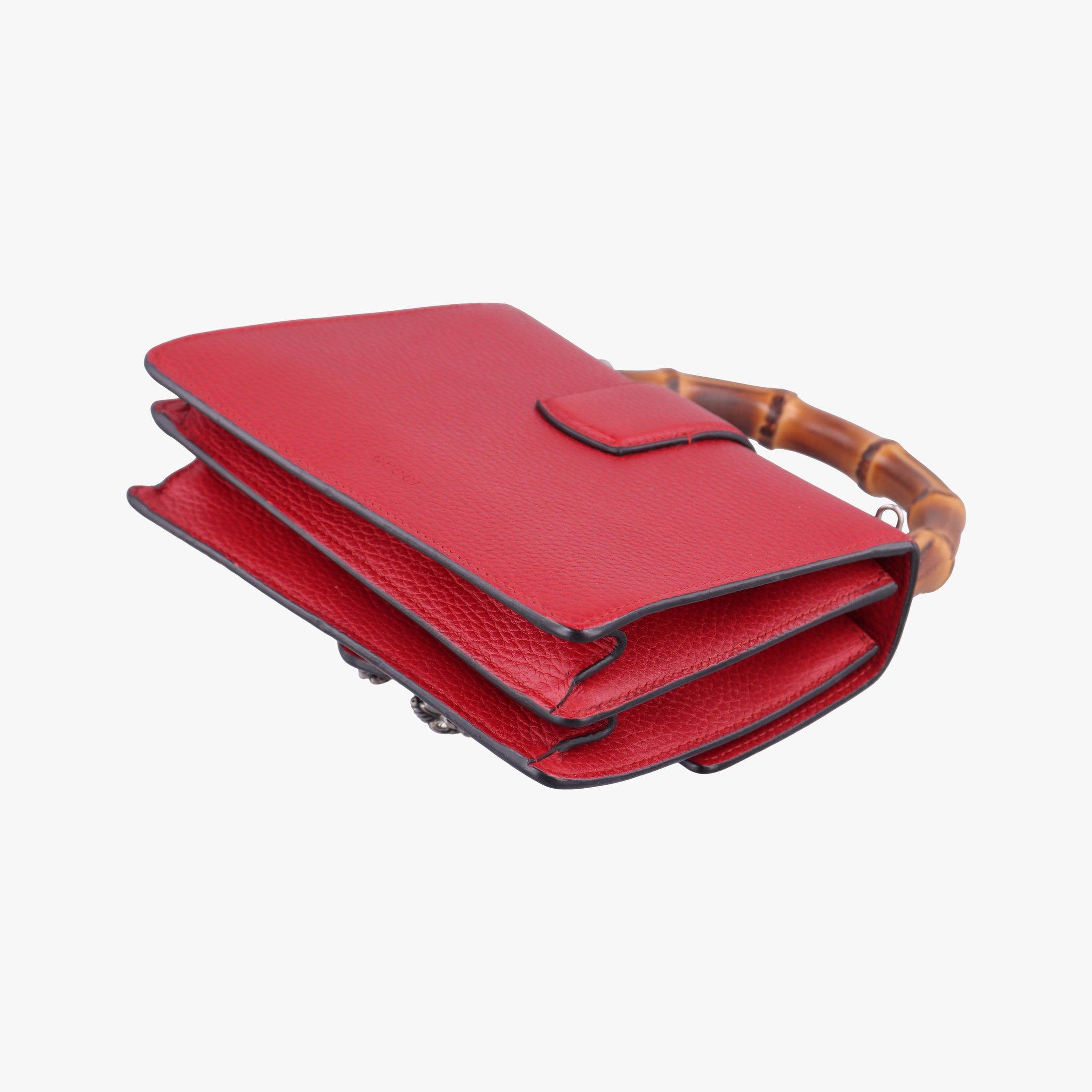 Pre-owned Gucci Dionysus Red Leather 523367 shoulderbag | stylenewstar