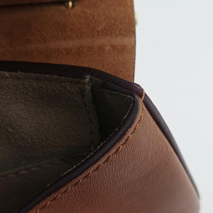 Pre-owned Chloe DREW Brown Leather×suede  shoulderbag | stylenewstar