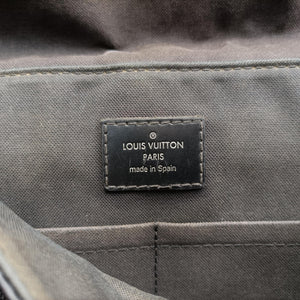 Pre-owned Louis Vuitton DISTRICT PM Noir Damier GRAPHITE N41714 shoulderbag | stylenewstar