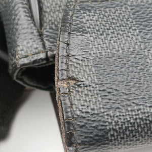 Pre-owned Louis Vuitton DISTRICT PM Noir Damier GRAPHITE N41714 shoulderbag | stylenewstar