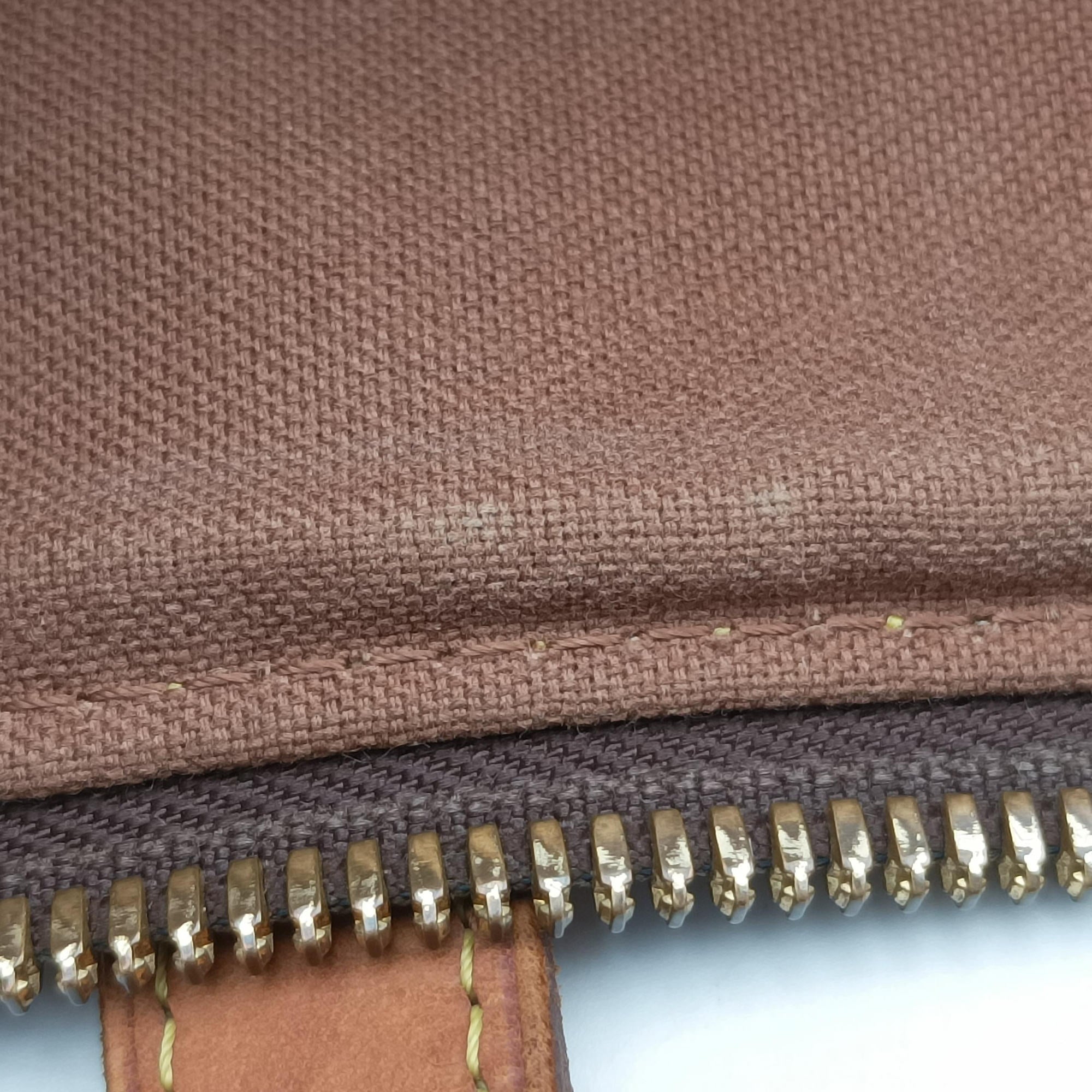 Pre-owned Louis Vuitton PALERMO PM brown Monogram Canvas M40145 shoulderbag | stylenewstar