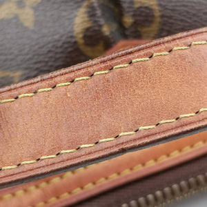 Pre-owned Louis Vuitton PALERMO PM brown Monogram Canvas M40145 shoulderbag | stylenewstar