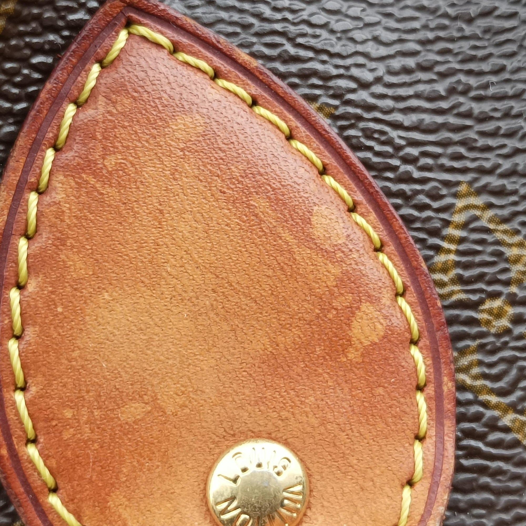 Pre-owned Louis Vuitton PALERMO PM brown Monogram Canvas M40145 shoulderbag | stylenewstar