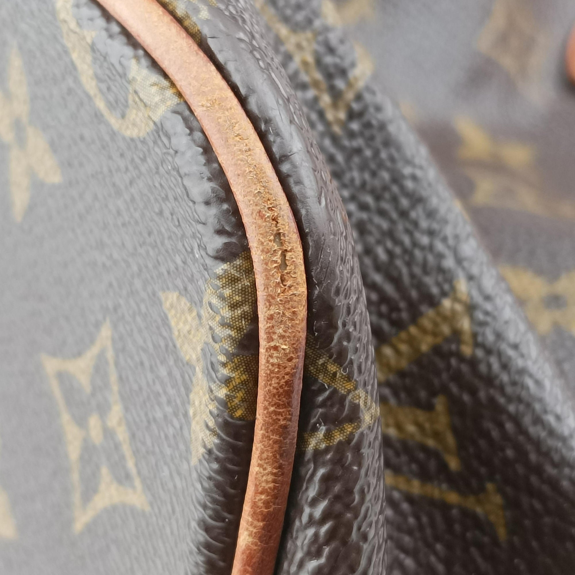 Pre-owned Louis Vuitton PALERMO PM brown Monogram Canvas M40145 shoulderbag | stylenewstar