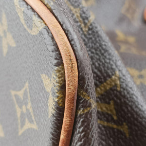 Pre-owned Louis Vuitton PALERMO PM brown Monogram Canvas M40145 shoulderbag | stylenewstar
