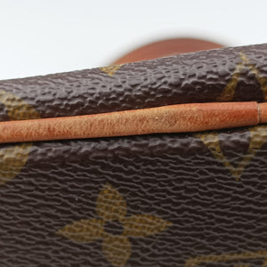 Pre-owned Louis Vuitton PALERMO PM brown Monogram Canvas M40145 shoulderbag | stylenewstar