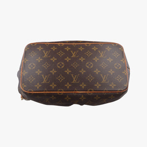 Pre-owned Louis Vuitton PALERMO PM brown Monogram Canvas M40145 shoulderbag | stylenewstar