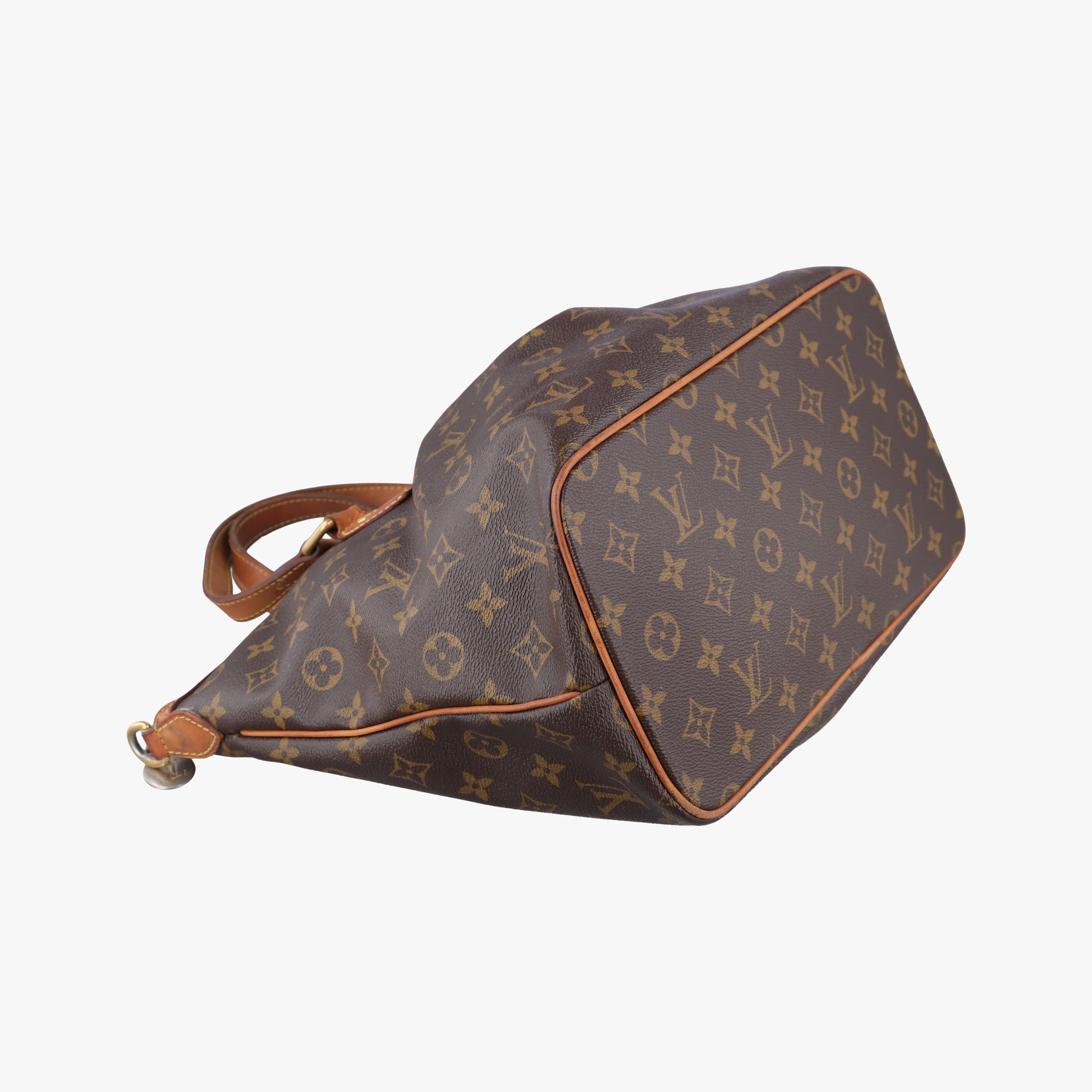 Pre-owned Louis Vuitton PALERMO PM brown Monogram Canvas M40145 shoulderbag | stylenewstar