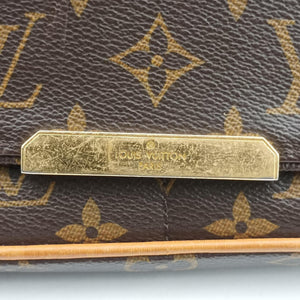 Pre-owned Louis Vuitton Abbesses Messenger MM brown Monogram canvas M97038 shoulderbag | stylenewstar