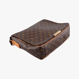 Pre-owned Louis Vuitton Abbesses Messenger MM brown Monogram canvas M97038 shoulderbag | stylenewstar