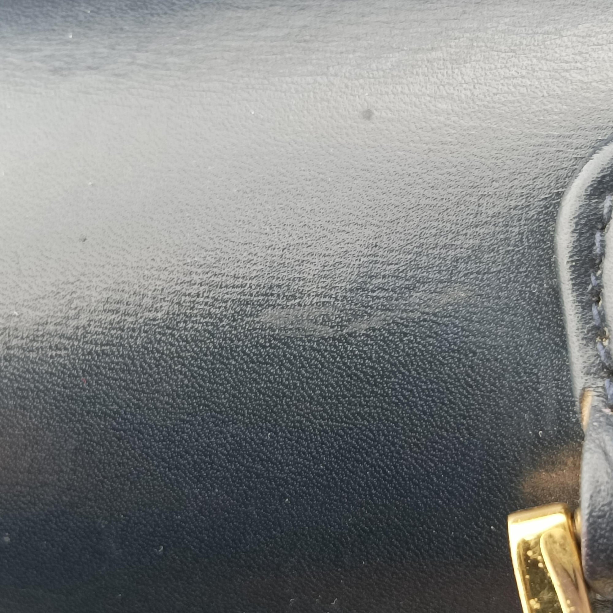 Pre-owned Gucci Bamboo Navy Leather 000.01 handbag | stylenewstar