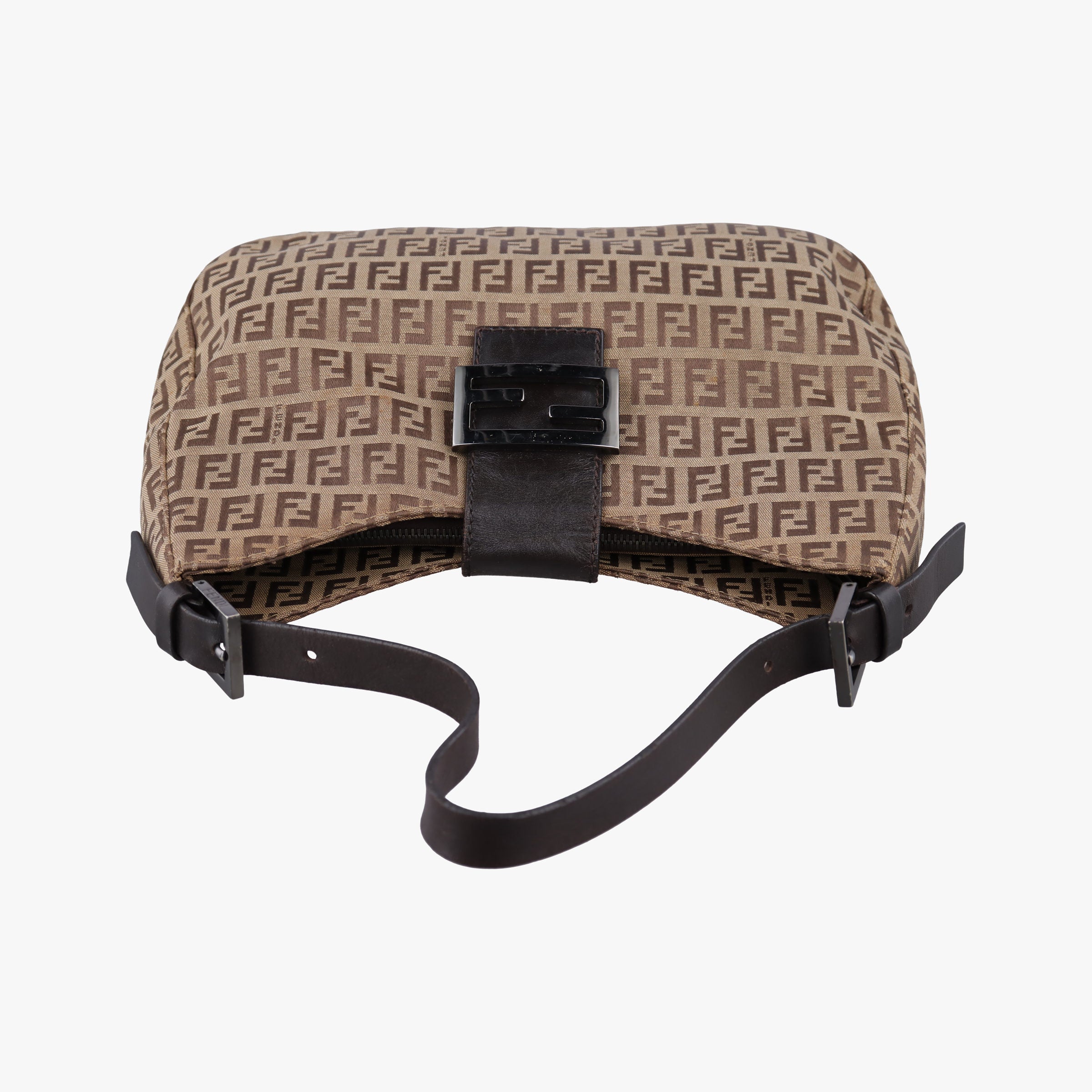 Secondhand Fendi Zucchino Camel Canvas 8BR036 handbag | stylenewstar