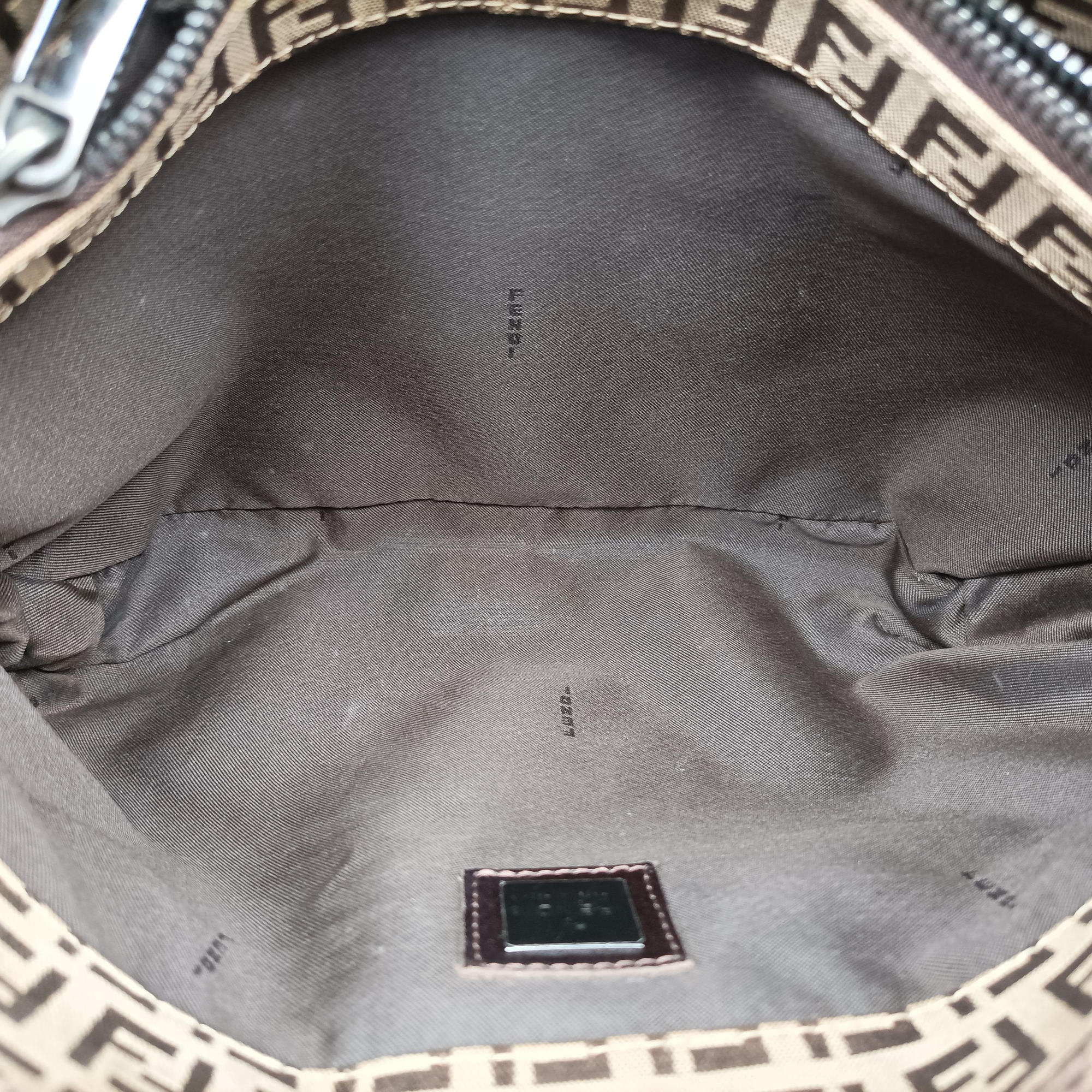 Secondhand Fendi Zucchino Camel Canvas 8BR036 handbag | stylenewstar