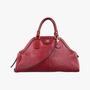 Pre-owned Gucci Re(Belle) Red Leather 516459 shoulderbag | stylenewstar