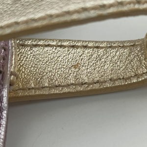 Pre-owned Fendi Zucchino turn lock golden×Multicolour canvas×leather 8BR429 handbag | stylenewstar