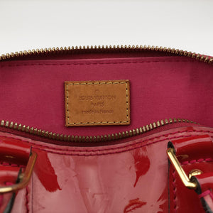 Pre-owned Louis Vuitton Alma BB CERISE Vernis M90174 shoulderbag | stylenewstar