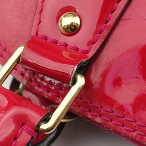 Pre-owned Louis Vuitton Alma BB CERISE Vernis M90174 shoulderbag | stylenewstar