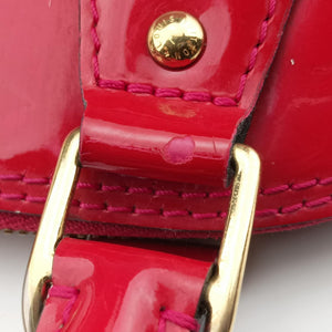 Pre-owned Louis Vuitton Alma BB CERISE Vernis M90174 shoulderbag | stylenewstar