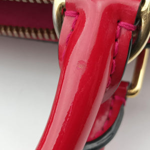Pre-owned Louis Vuitton Alma BB CERISE Vernis M90174 shoulderbag | stylenewstar