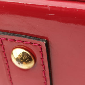 Pre-owned Louis Vuitton Alma BB CERISE Vernis M90174 shoulderbag | stylenewstar