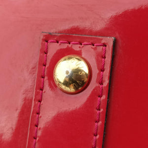 Pre-owned Louis Vuitton Alma BB CERISE Vernis M90174 shoulderbag | stylenewstar