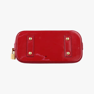 Pre-owned Louis Vuitton Alma BB CERISE Vernis M90174 shoulderbag | stylenewstar