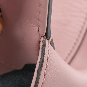 Pre-owned Gucci Bamboo Nymphaea Pink Leather 453767 shoulderbag | stylenewstar