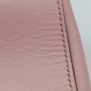 Pre-owned Gucci Bamboo Nymphaea Pink Leather 453767 shoulderbag | stylenewstar