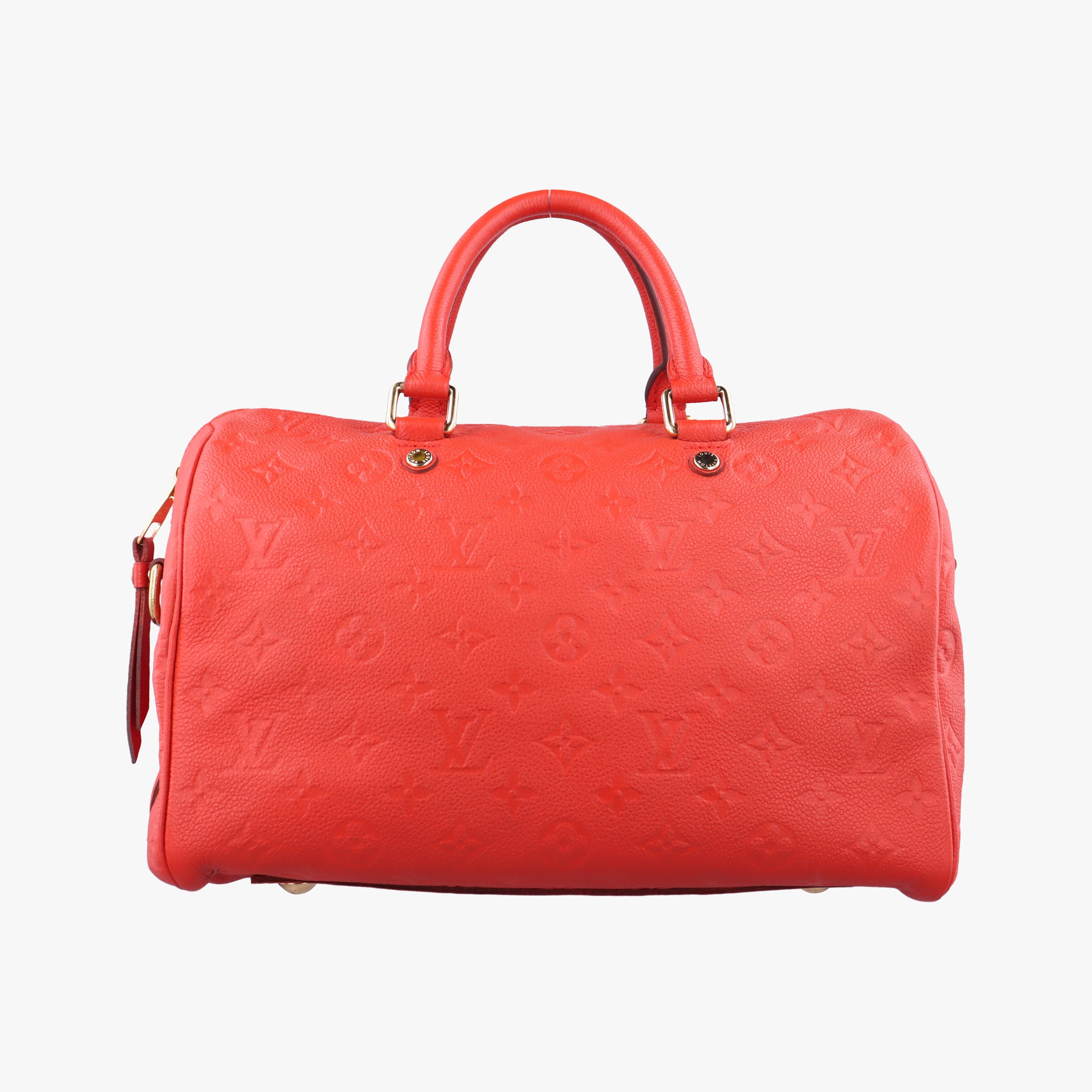 Pre-owned Louis Vuitton Speedy Bandouliere 30 Orian Monogram Empreinte M40756 handbag | stylenewstar